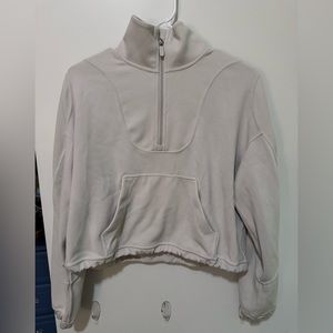 *hardly worn* Lululemon Ribbed Sofstreme half zip